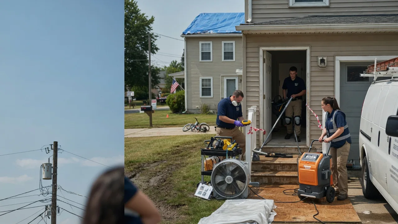 Water Damage Repair in Breckenridge, MI near me